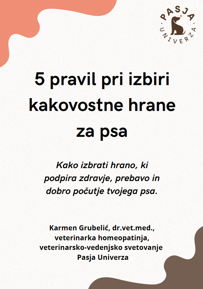 Brezplačen PDF 5 pravil za izbiro hrane
