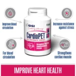 GigiVet CardioPET - za zdravje srca vašega ljubljenčka2. GigiVet CardioPET - za zdravje srca vašega ljubljenčka