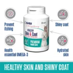 GigiVet PERFECT Skin & Coat - Premium prehransko dopolnilo za kožo in dlako