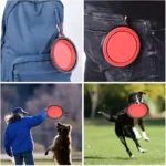 Zložljiva potovalna posoda za psa uporaba