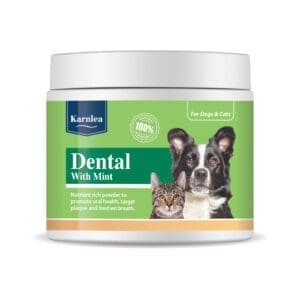 Karnlea Dental with Mint Powder – za zobne obloge pri psu in mački (200g)