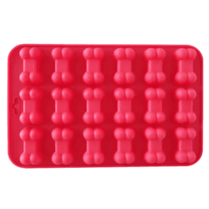 silikonski model kost rdeča