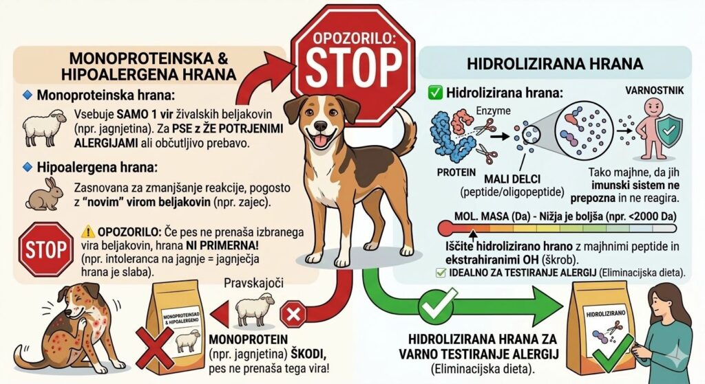 testiranje alergij iz hrane