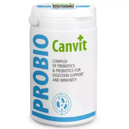 Canvit Probio kompleks prebiotikov in probiotikov za pse in mačke - 230 g